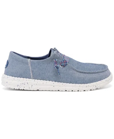 Hey Dude Women's Wendy Funk Friendship Lace Casual Sneakers From Finish Line