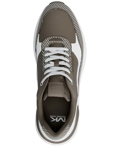 Michael Kors Trevor Mixed-media Trainer