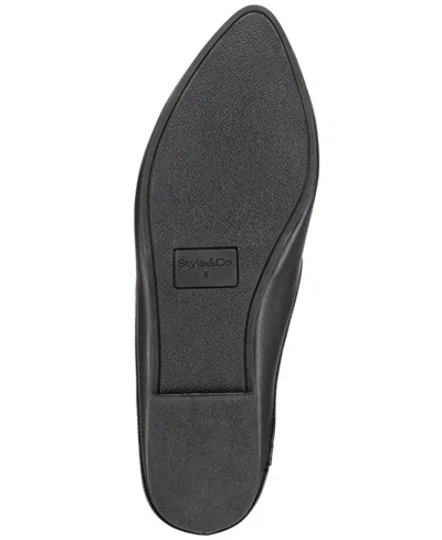 Style & Co Women's Naomii Mules, Exclusively At Macy's In Black