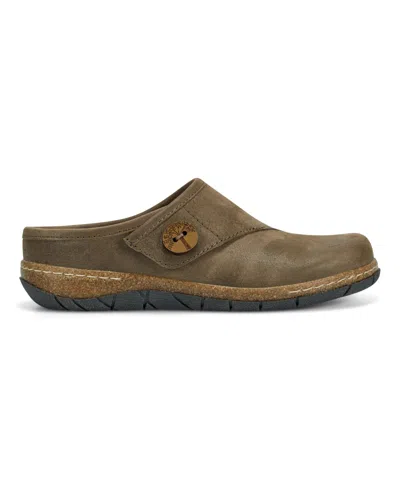 Earth Women's Ezra Button Wrap Slip-on Clogs