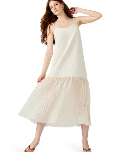 Steve Madden Ember Pleat Hem Sleeveless Maxi Dress