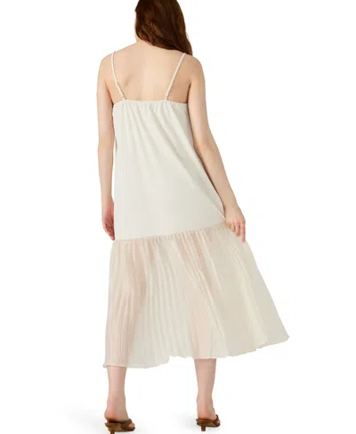 Steve Madden Ember Pleat Hem Sleeveless Maxi Dress