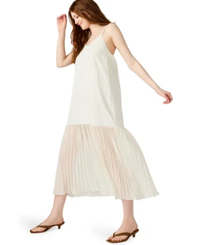 Steve Madden Ember Pleat Hem Sleeveless Maxi Dress