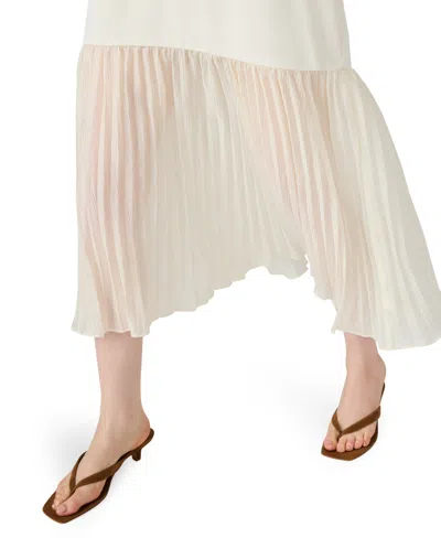 Steve Madden Ember Pleat Hem Sleeveless Maxi Dress
