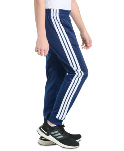 Adidas Originals Toddler & Little Boys Elastic-waistband Essential 3-stripe Jogger Pants In Blue