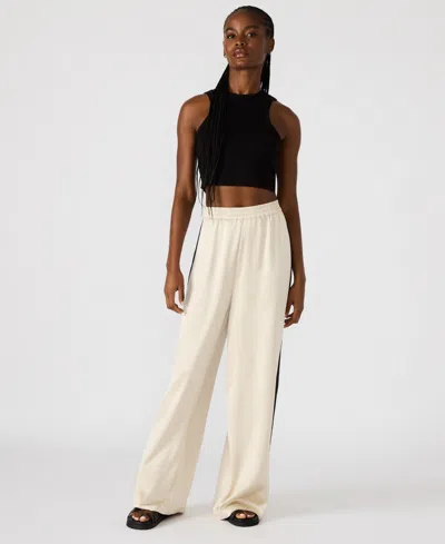 Steve Madden Moxie Side Stripe Wide Leg Pants