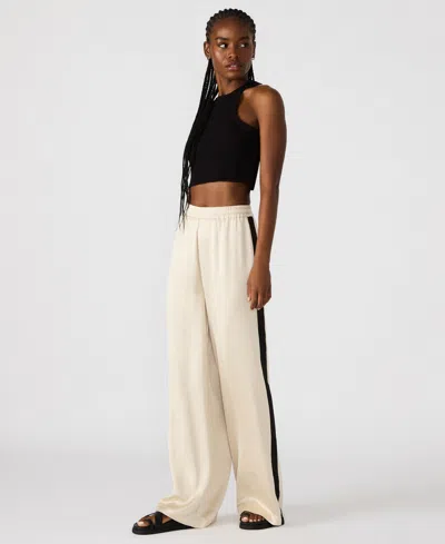 Steve Madden Moxie Side Stripe Wide Leg Pants