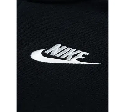 Nike Toddler & Little Kids Neutral Quarter-zip Long-sleeve Top In Black