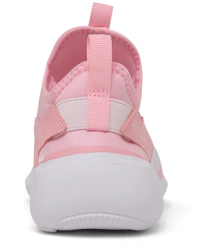 Nike Little Girls Flex Runner 4 Slip-on Running Sneakers From Finish Line In Pink