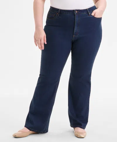 Jones New York Plus Size Lexington High-rise Slim Bootcut Jeans