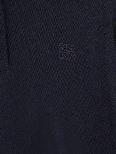 Loewe T-shirt And Polo Shirt In Black