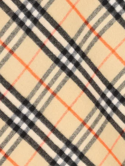 Burberry Check Wool Cashmere Cape In Multi