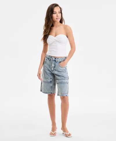 Bar Iii Women's Sweetheart-neck Tube Top, Exclusively At Macy's In White