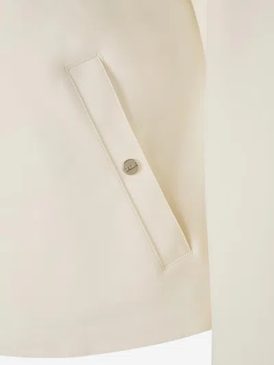 Herno Plain Hooded Jacket In Neutral