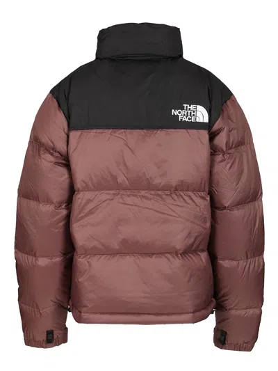 The North Face 1996 Retro Nuptse Jacket Khumbu Climbing School White Dune Nylon Coats Brown