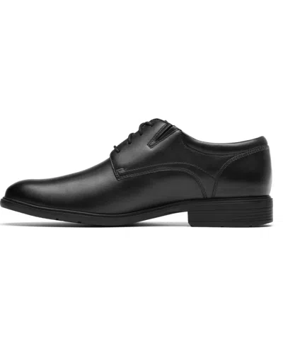 Clarks Un Hugh Lace In Black Leather