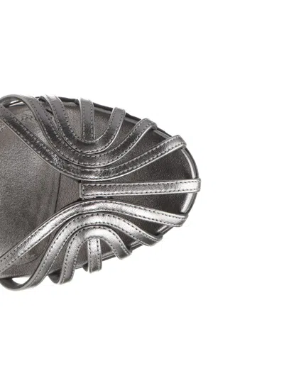 Alevì Milano Ally-75 075 Glam Shine Sandals Silver