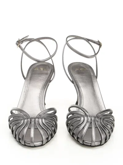 Alevì Milano Ally-75 075 Glam Shine Sandals Silver