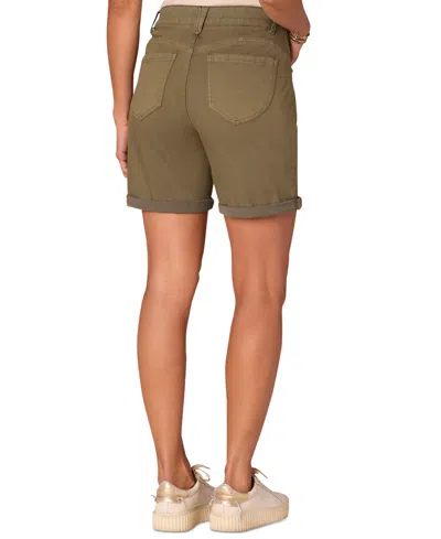 Democracy Petite "ab"solution Mid Rise Cuffed Shorts