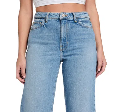 Guess Women's High Rise Straight-leg Jeans In Blue