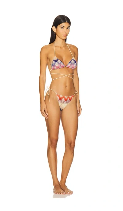 Missoni Bikini Set In Pink