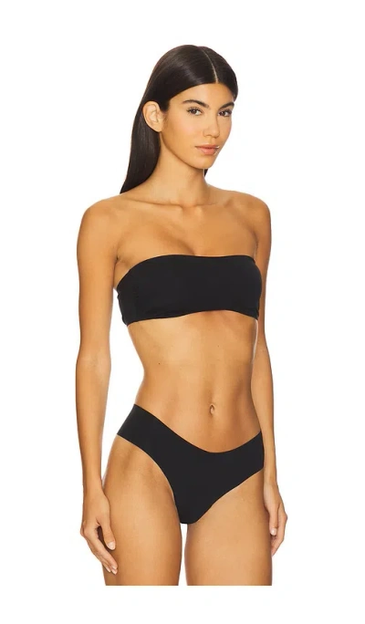 Cosabella Evolution Strapless Bra Black In Black