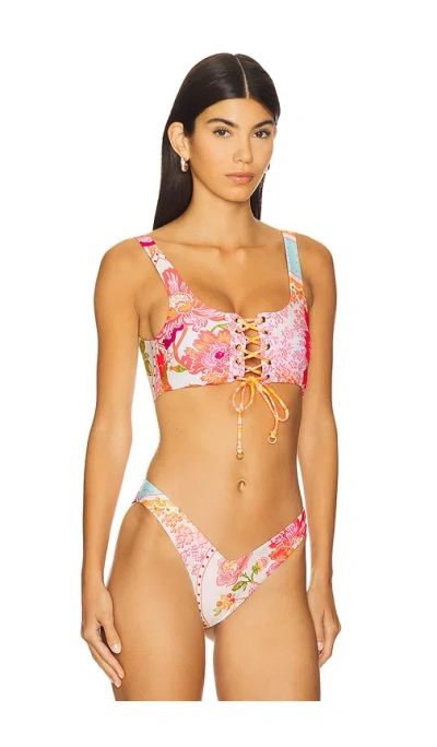 Maaji Dazzle Bikini Top In Multi
