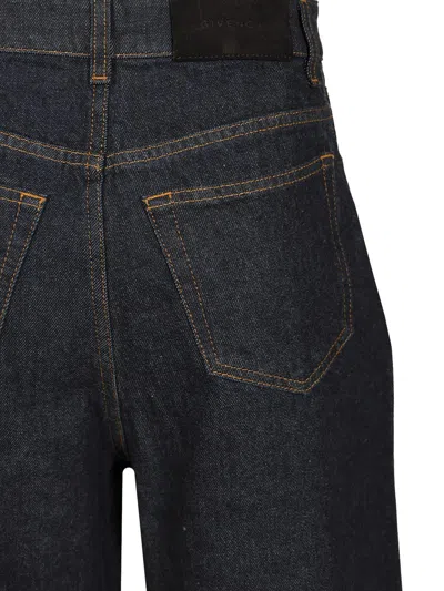 Givenchy Cocoon Denim Pants Jeans Blue In Multi