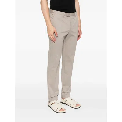 Pt Torino Tailored Trousers In Neutral
