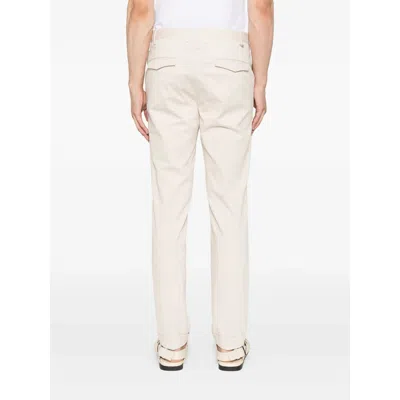 Pt Torino Beige Tailored Trousers With Hidden Closure