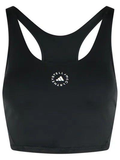 Adidas By Stella Mccartney Polyester Blend Training Top In Blue