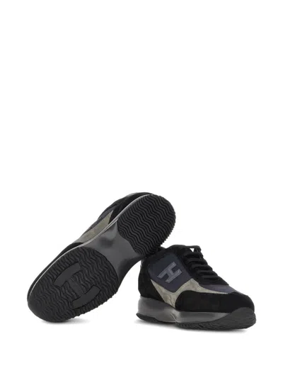Hogan Interactive Sneakers With Suede And Smooth Leather