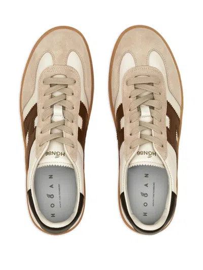 Hogan Cool Smooth And Suede Leather Sneakers Shoes