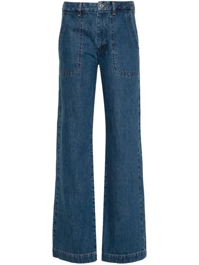 Apc A.p.c. Seaside Jeans Clothing In Blue