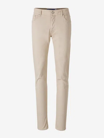 Jacob Cohen Jeans Slim Bard In Neutral