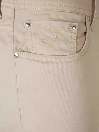 Jacob Cohen Jeans Slim Bard In Neutral