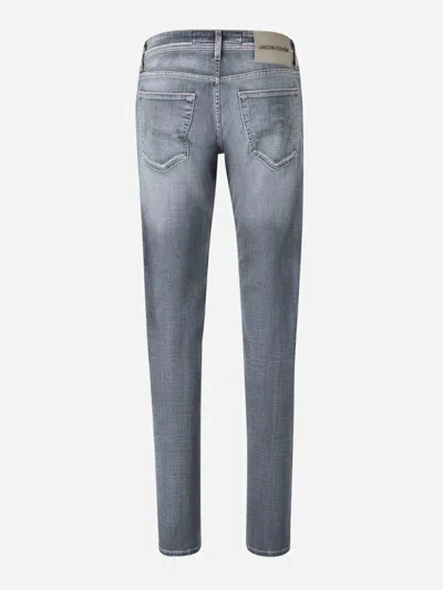 Jacob Cohen Super Slim Jeans In Gray