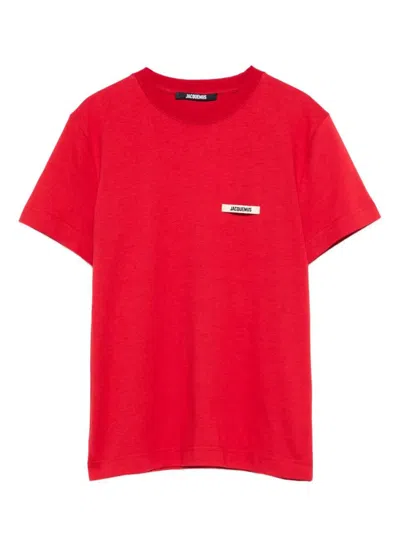 Jacquemus Round Neck Short Sleeve T-shirt