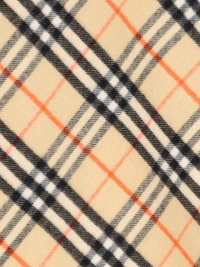 Burberry Check Wool Cashmere Cape In Multi