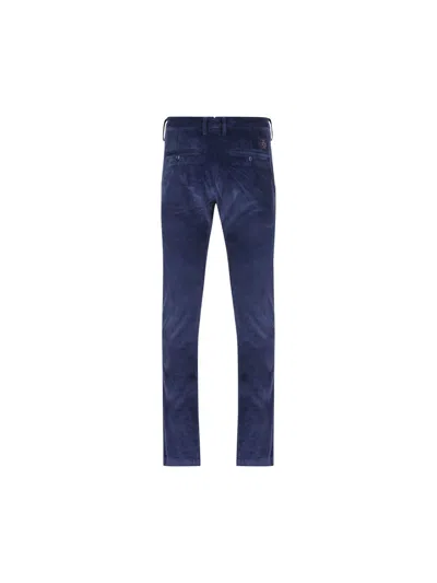 Jacob Cohen Logo-patch Jeans In Blue