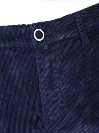 Jacob Cohen Logo-patch Jeans In Blue