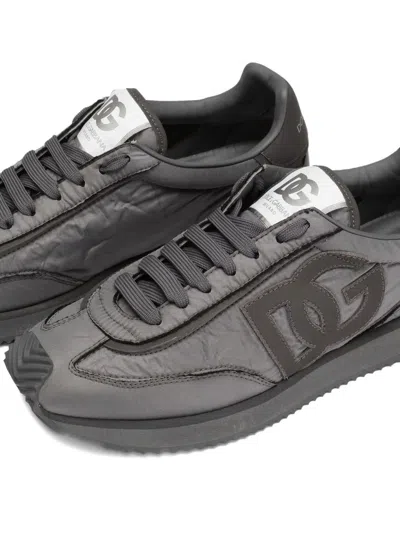 Dolce & Gabbana Cushion Nylon Sneakers Rubber Sole