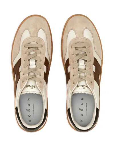 Hogan Cool Smooth And Suede Leather Sneakers Shoes