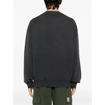 Carhartt Hudson Black Sweatshirt In Black
