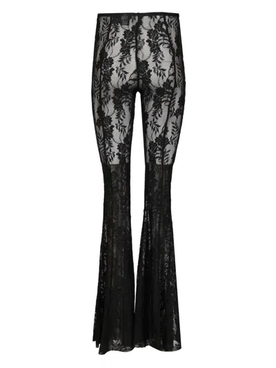 Norma Kamali Fishtail Pant W/o Waistband Trousers Black