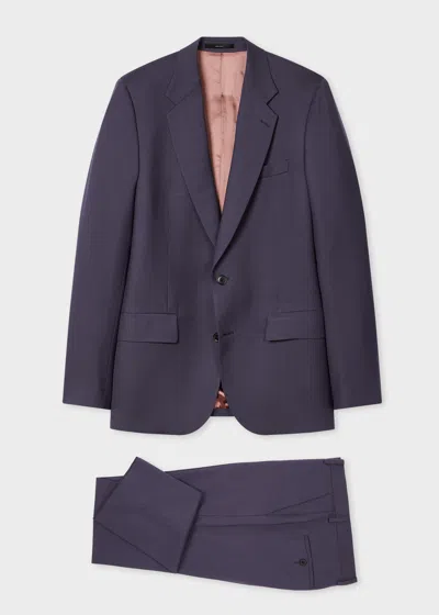 Paul Smith Wool Single-breasted Suit In Blue