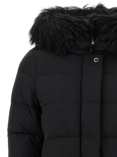 Moorer Kilie Puffer Jackets Black In Black