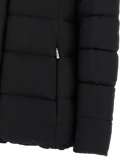 Moorer Kilie Puffer Jackets Black In Black