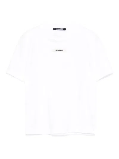 Jacquemus The Gros Grain T-shirt In White