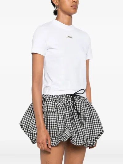 Jacquemus The Gros Grain T-shirt In White